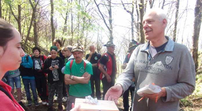 Lezione sulla Linea Cadorna per le terze medie di Malgrate