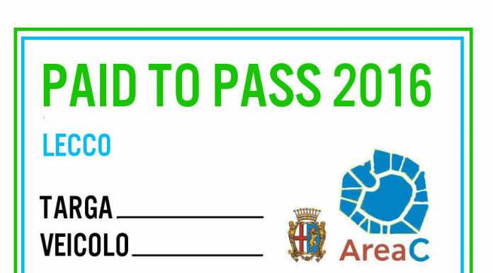 Lecco come Milano, arriva l’Area C: con i mezzi in centro paghi