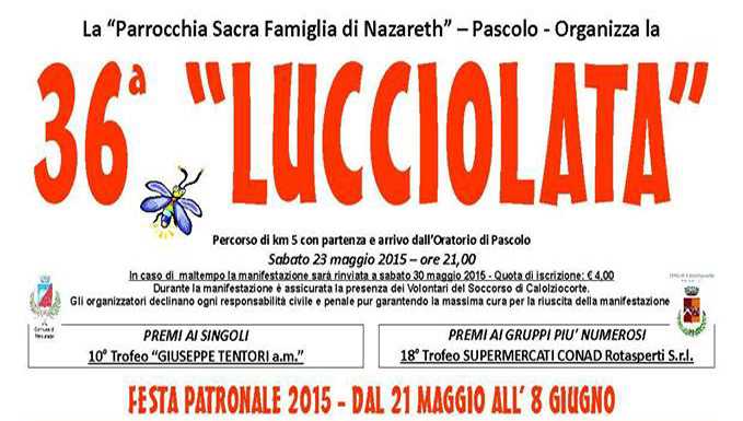 Calolziocorte: niente “Lucciolata”, rinviata al 30 maggio