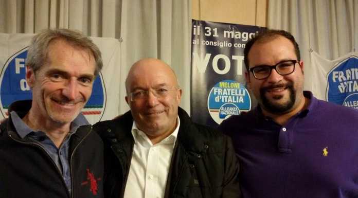 Francesco Storace a Lecco per Negrini: “Difendiamo i valori della destra”