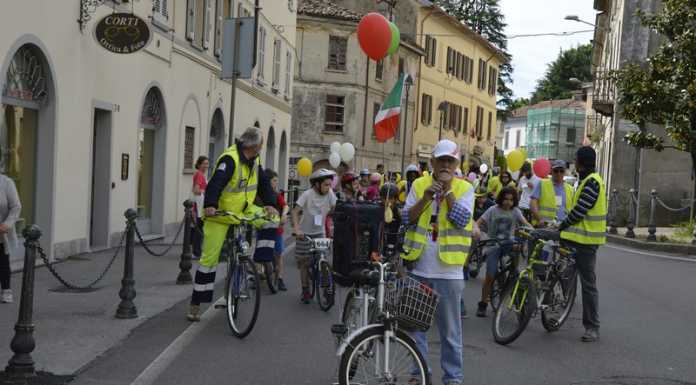 Che successo la pedalata del piedibus ad Olginate