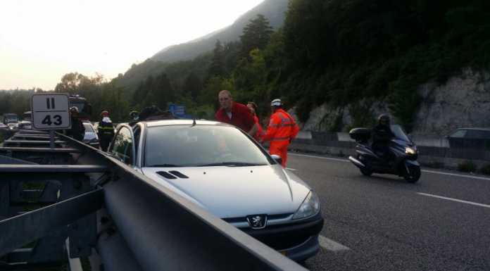 Tamponamento a catena: code e feriti in serata sulla SS36