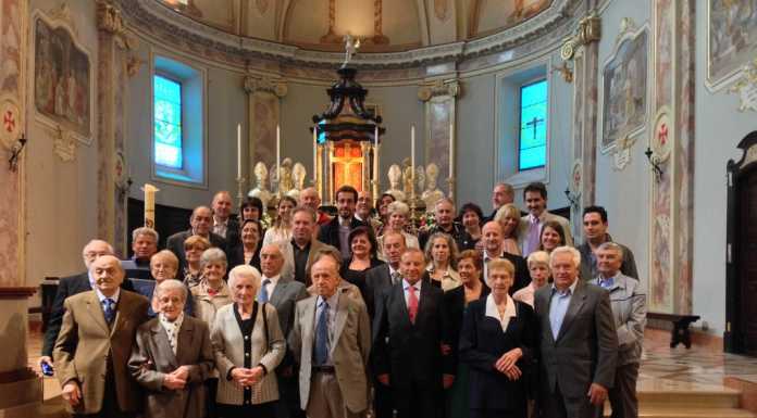 Olginate: 20 coppie in festa per gli anniversari di matrimonio