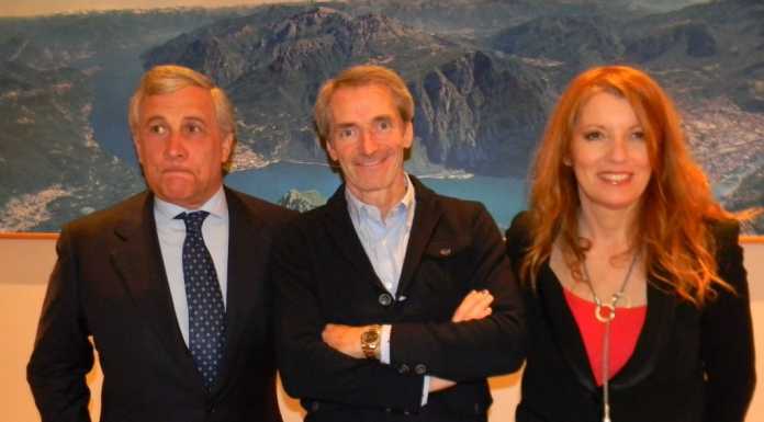 Elezioni, Antonio Tajani a Palazzo Falck per sostenere Negrini