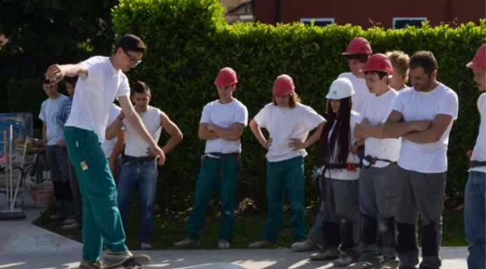 Inaugurata la rampa da skate realizzata dagli alunni dell’Espe