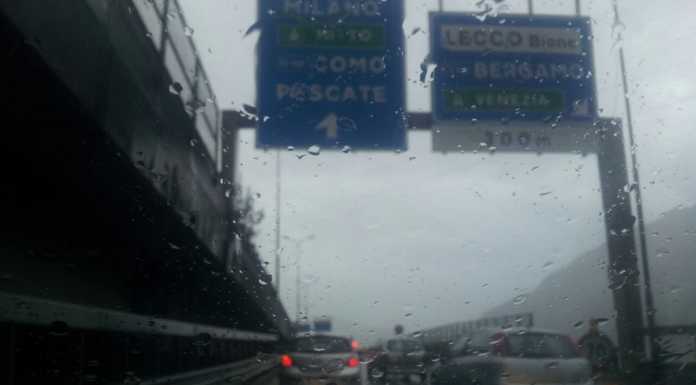 Lecco, rientro serale in coda sul Terzo Ponte causa lavori