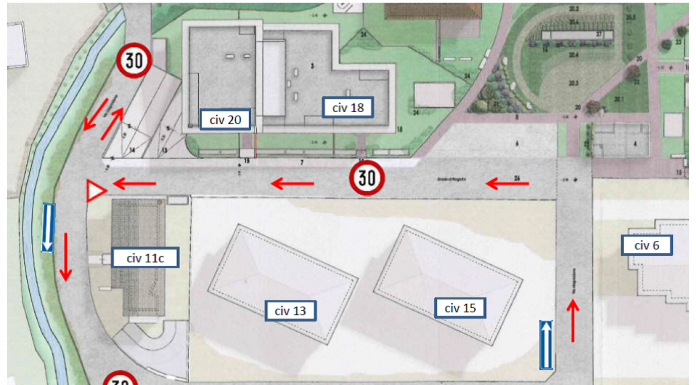 Via Magnodeno, lavori terminati ecco la nuova viabilità