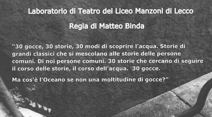 Il laboratorio del Liceo Manzoni di Lecco giovedì 11 ad Abbadia