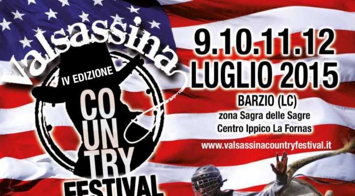 Tutto pronto per la 4^ edizione del Valsassina Country Festival