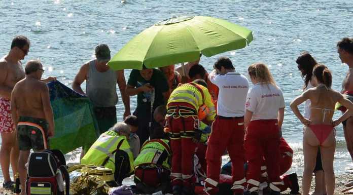 Dervio: malore in acqua, muore un uomo di 65 anni