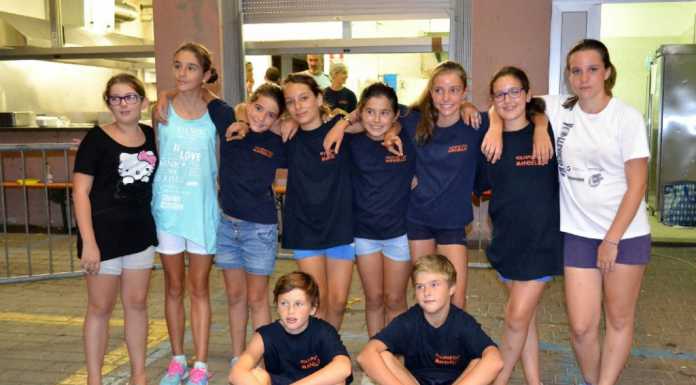 Polisportiva Mandello, sezione volley in festa in piazza Mercato