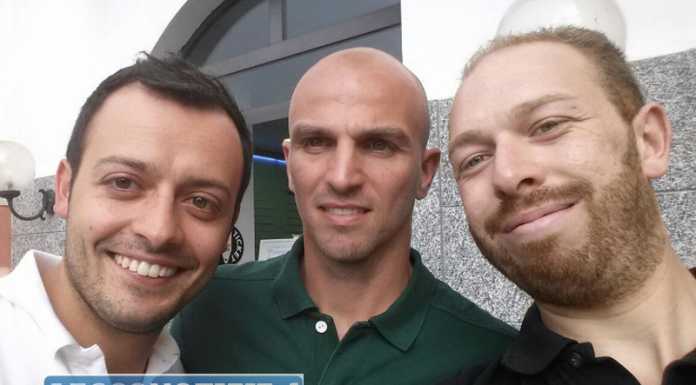 L’ex centrocampista dell’Inter Cambiasso a spasso per Lecco