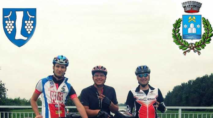 In bici da Bosonohy ad Abbadia per “celebrare” il gemellaggio