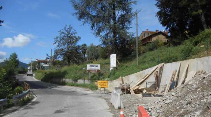 Calolzio. Via Favirano chiusa (di nuovo) per lavori