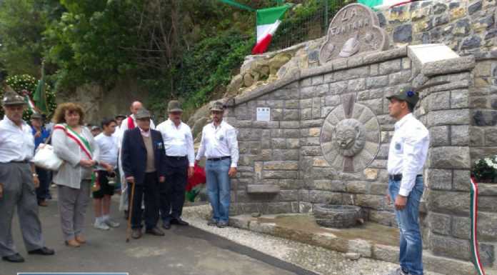 A Torre de Busi una fontana per i 100 anni dalla Grande Guerra