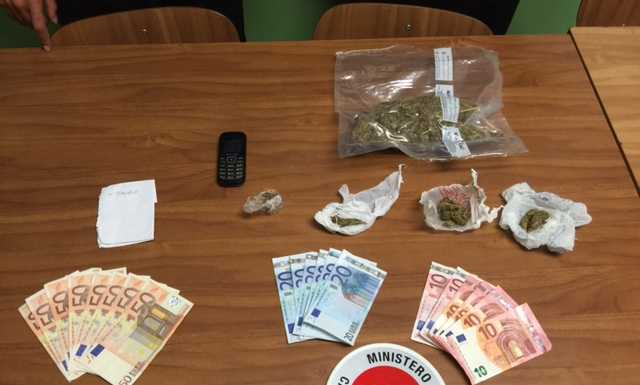 Arrestato un 21enne di Oggiono: nello zaino 130 grammi di “erba”
