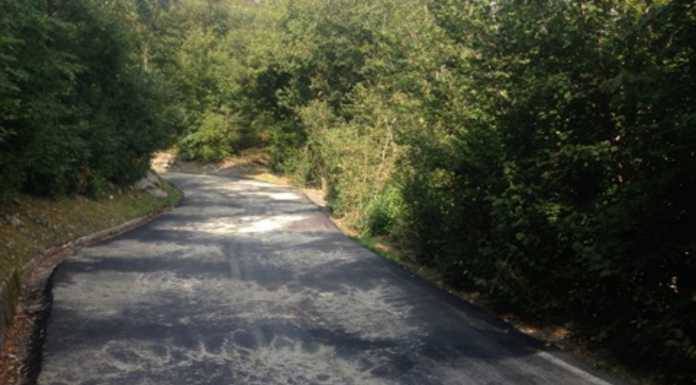 Perledo, lungo la Gisazio-Bologna terminate le asfaltature