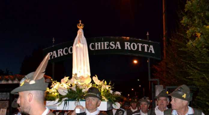 La Madonna di Fatima è ad Abbadia: “Si è trovata bene nel 2011 ed è tornata”