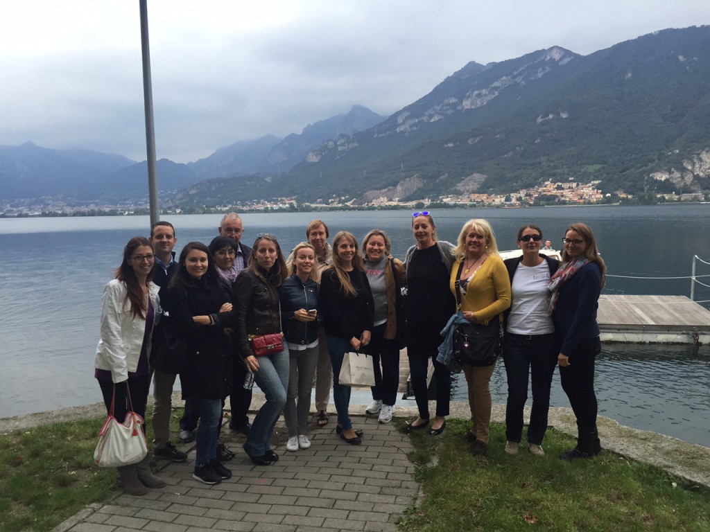 Tour operator stranieri a Garlate in visita al museo Abegg