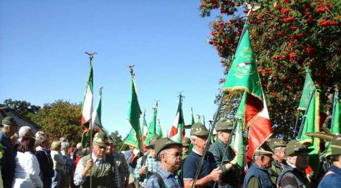 Gli alpini si radunano ai Pian delle Betulle per ricordare i caduti
