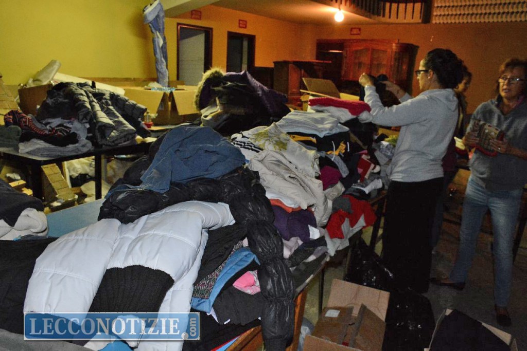Chiuso: la raccolta per i migranti fa il “pieno” di solidarietà
