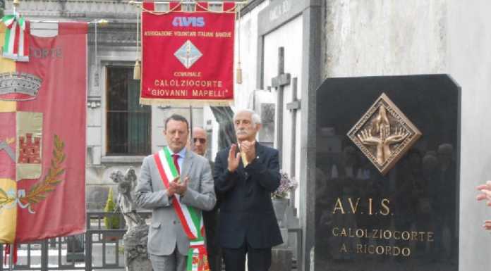Calolzio. L’Avis re-inaugura il Monumento dell’Avisino