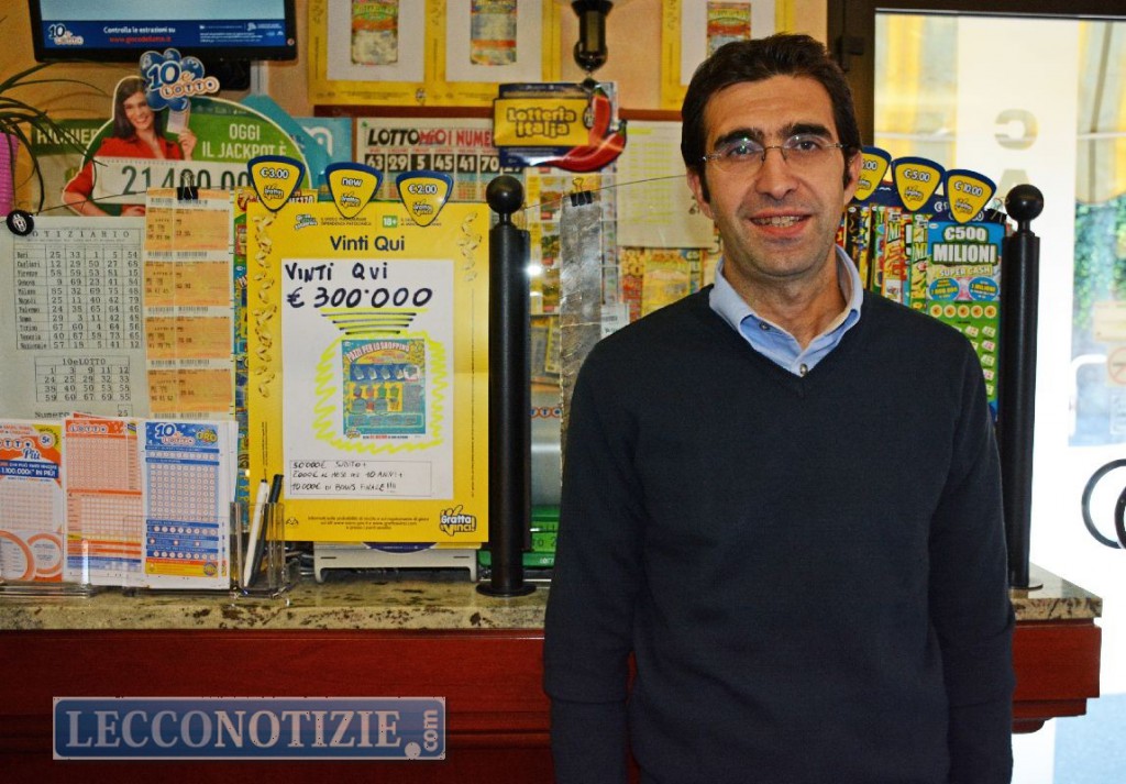 “Grattata” da 300 mila euro: la fortuna fa tappa a Maggianico