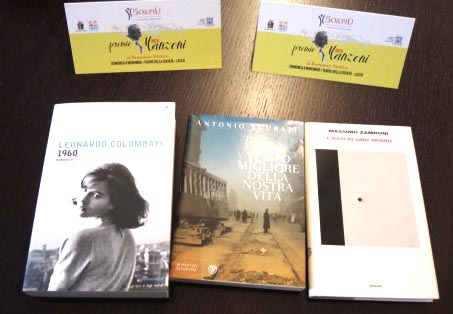 Premio Manzoni: tre opere in gara, il gran finale è domenica