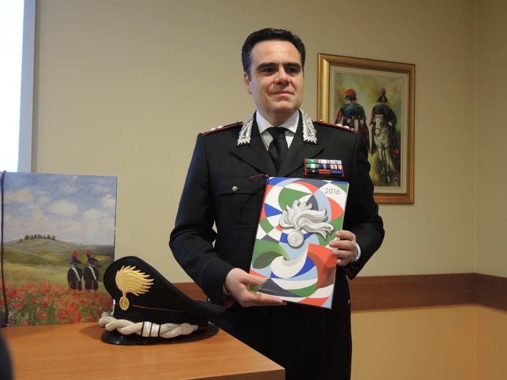 Carabinieri, presentati il Calendario Storico dell’Arma e l’Agenda 2016