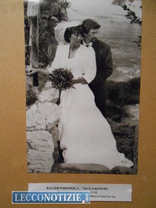 La fotografia del matrimonio del vicesindaco Massimo Tavola