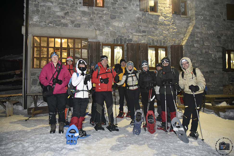 Il Gel apre l’anno con una ciaspolata al chiaro di luna