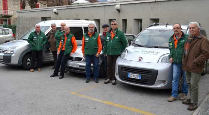 Auser di Mandello, dal 2011 i volontari dalla parte degli anziani