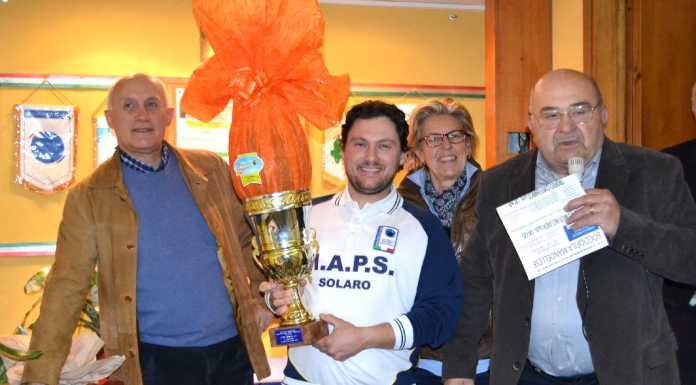 Bocciofila Mandellese, Trofei Muti e Corti a Gusmeroli e Colombo