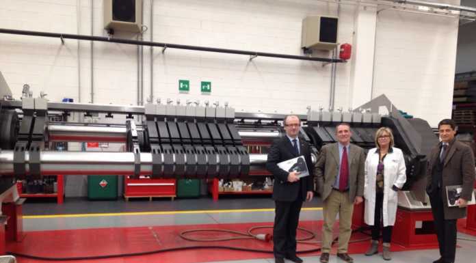 E’ calolziese la maxi pressa per il cacao destinata al Perù