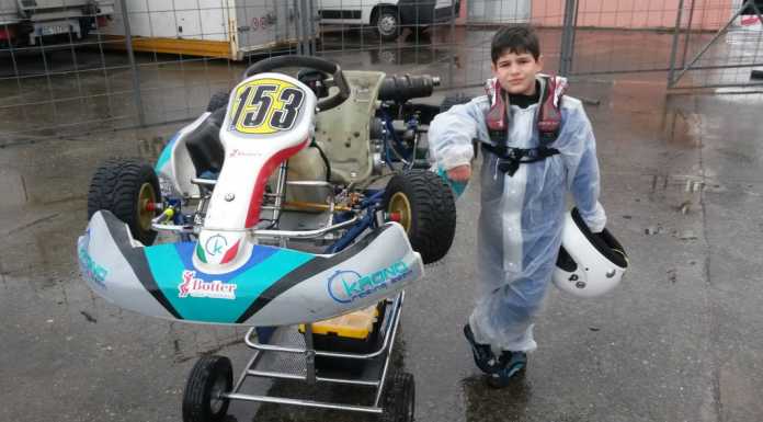 Easykart: esordio nazionale per il piccolo Luca Stefanoni