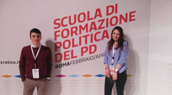 Lecco, due Giovani Democratici alla Scuola di Formazione PD