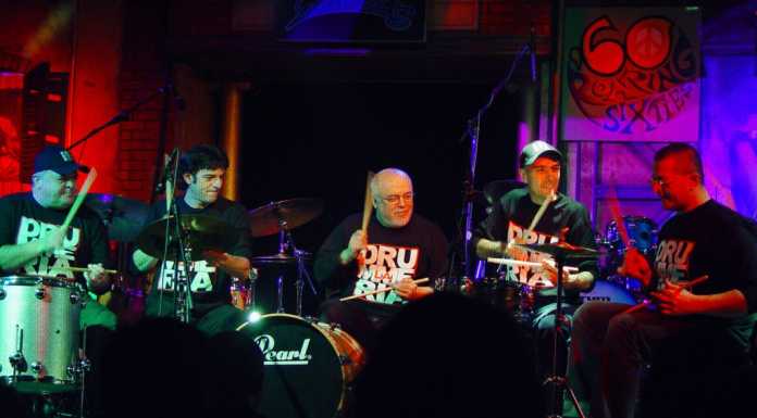 La Drummeria venerdì 8 a Mandello, quando la batteria… canta