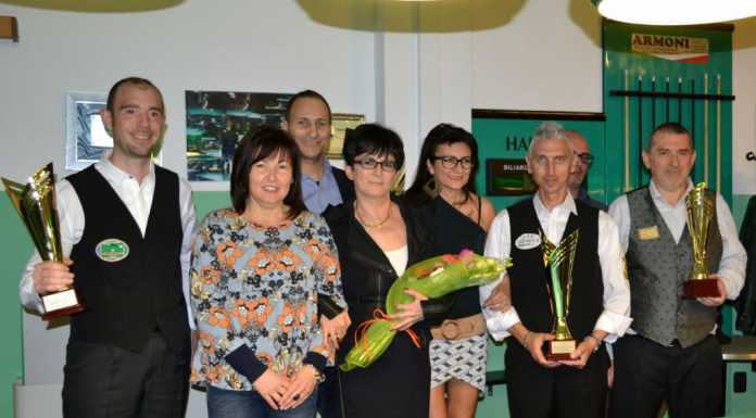 Mandello, la firma di Ciaccia sul Memorial Solimine di biliardo