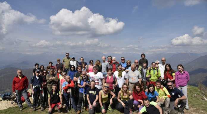Gel Laorca: la terza uscita, in vetta al monte San Giorgio