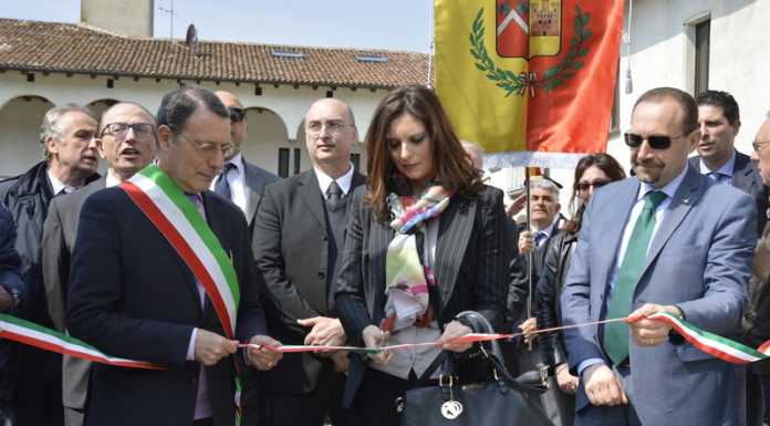 Calolzio: inaugurati i giardini del monastero del Lavello