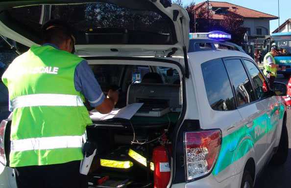 Oggiono: oltre 3500 multe nel 2015, più controlli sulle strade