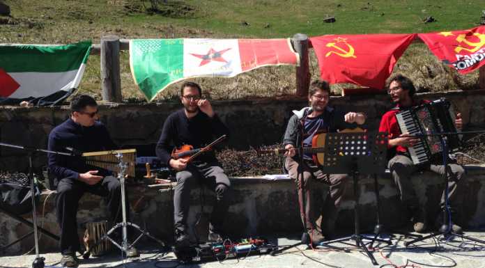 Partecipato il concerto ai caduti della Val Biandino al rifugio Tavecchia