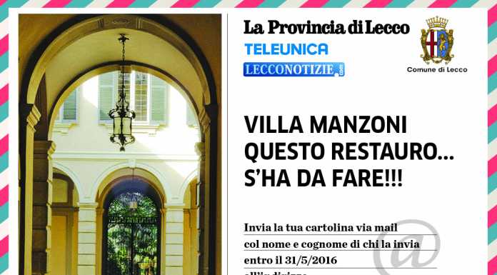 Salviamo Villa Manzoni: mandiamo tutti una mail al Governo