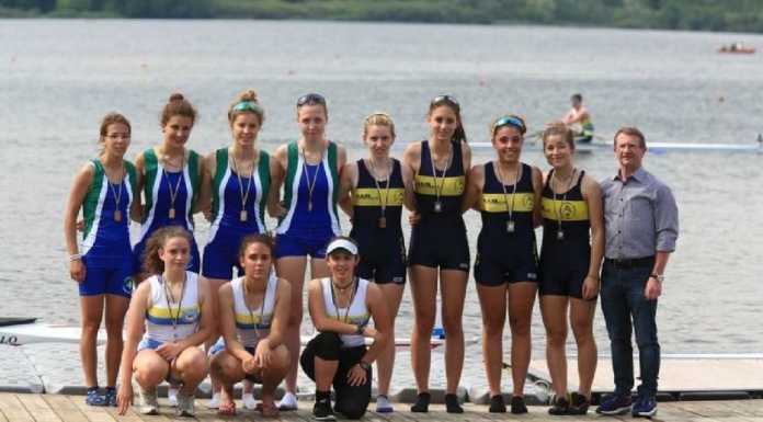 Canottieri Guzzi a Corgeno. Sei ori, due argenti e un bronzo