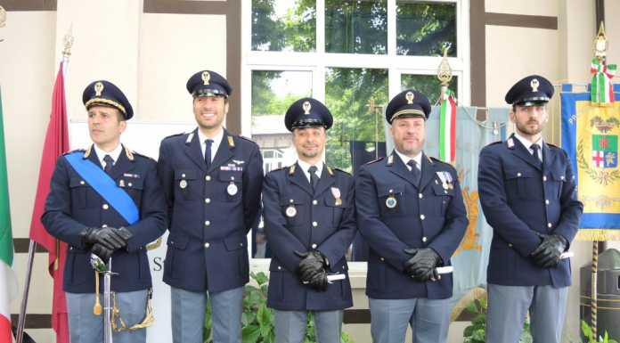 Festa della Polizia di Stato, in Canottieri premiati cinque agenti
