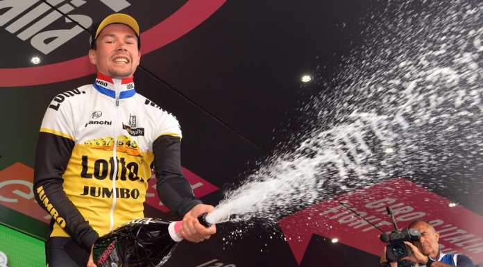 Giro d’Italia, Roglic vince la 9^ tappa, Brambilla tiene la maglia rosa