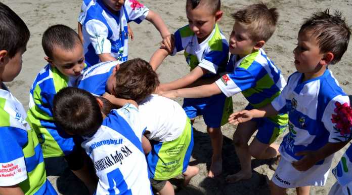 Il rugby chiama i piccoli giocatori al Lido di Mandello