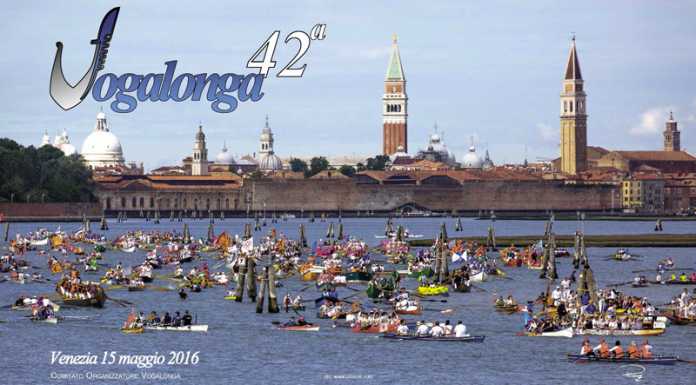 Vogalonga, la “firma” della jole a 8 Canottieri Guzzi-Bucintoro