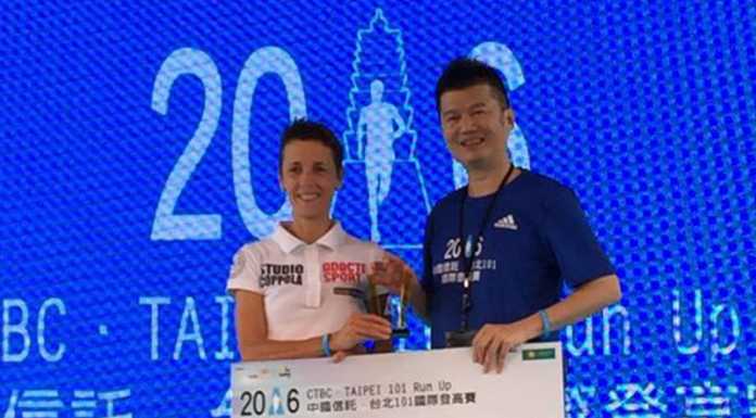 Eccellente 3° posto per la calolziese Bonacina alla Taipei 101 Run Up