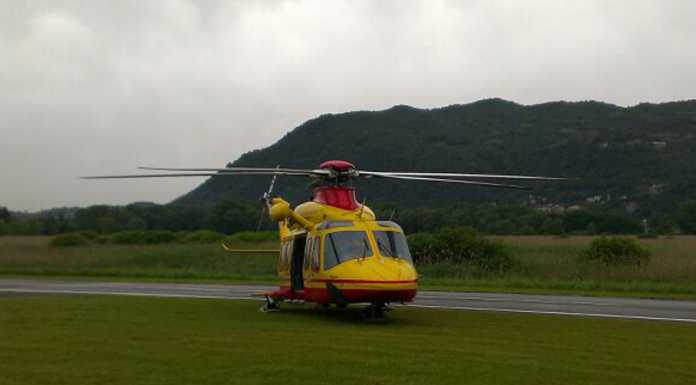 Cremeno, incidente in moto, trasportato un 36enne